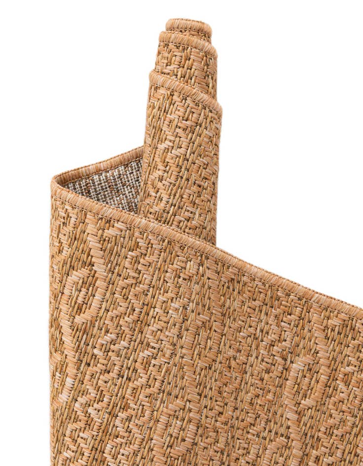 Detail image of  6' x 6'  Washable Modern Indoor / Outdoor Square Rug