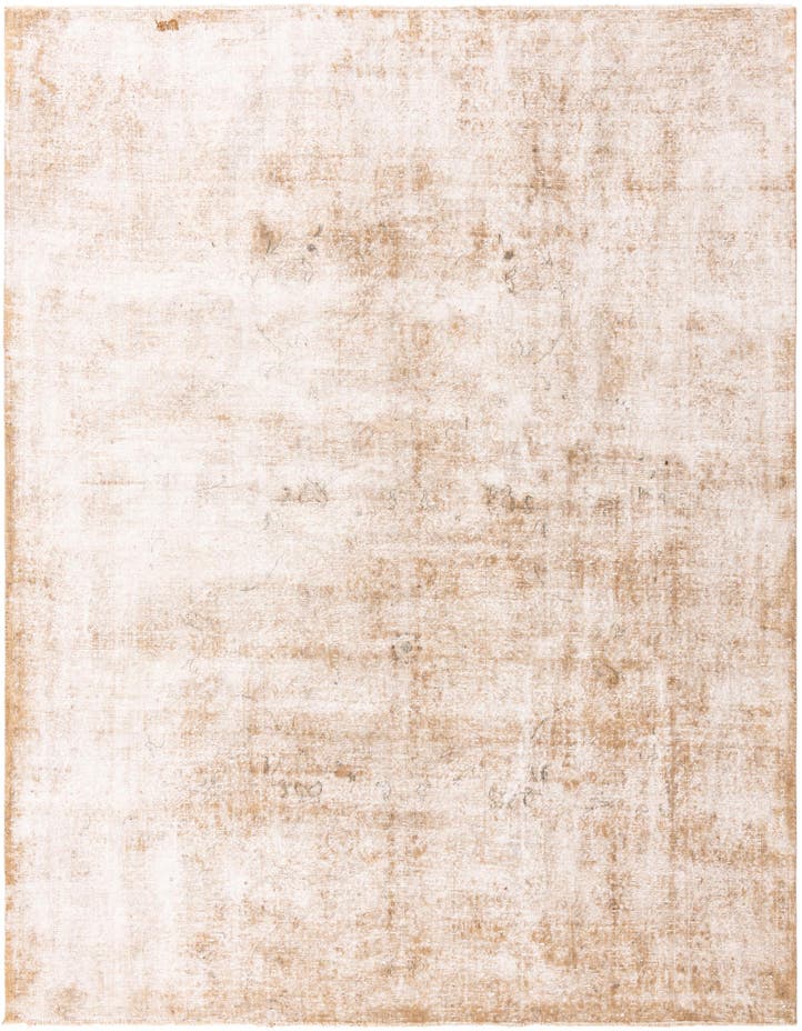  8' 5 x 9' 3  Hand Knotted Ultra Vintage Persian W...