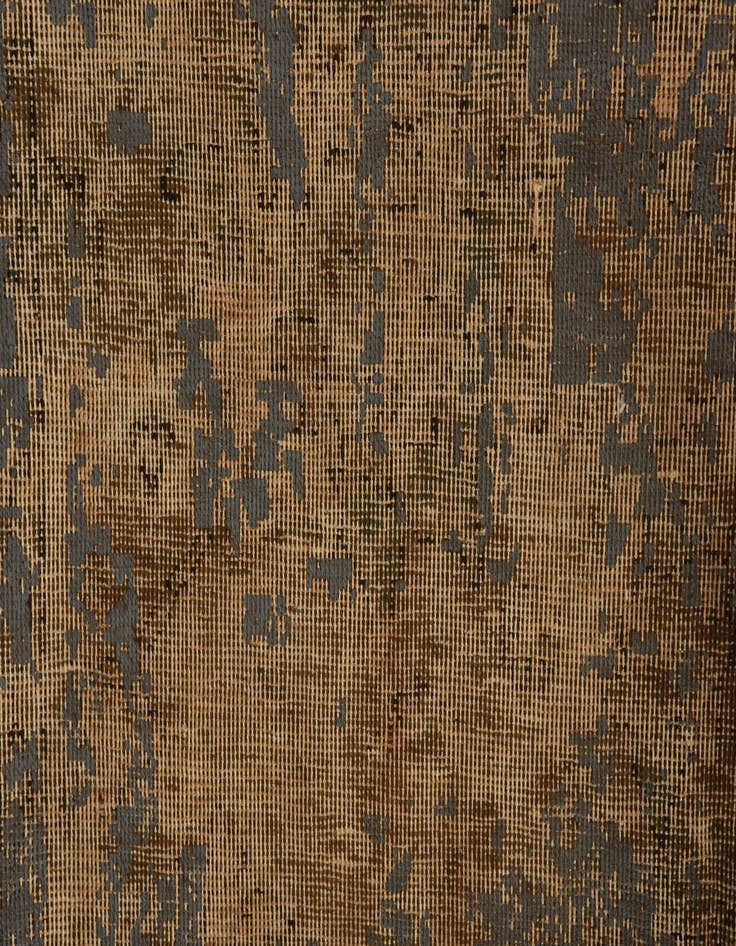 Detail image of  4' 10 x 5' 8  Hand Knotted Ultra Vintage Persian Wool Square Rug