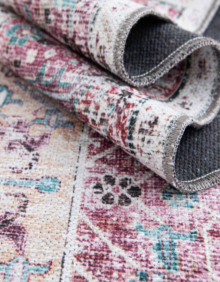 Detail image of  2' x 6'  Washable Yara Runner Rug