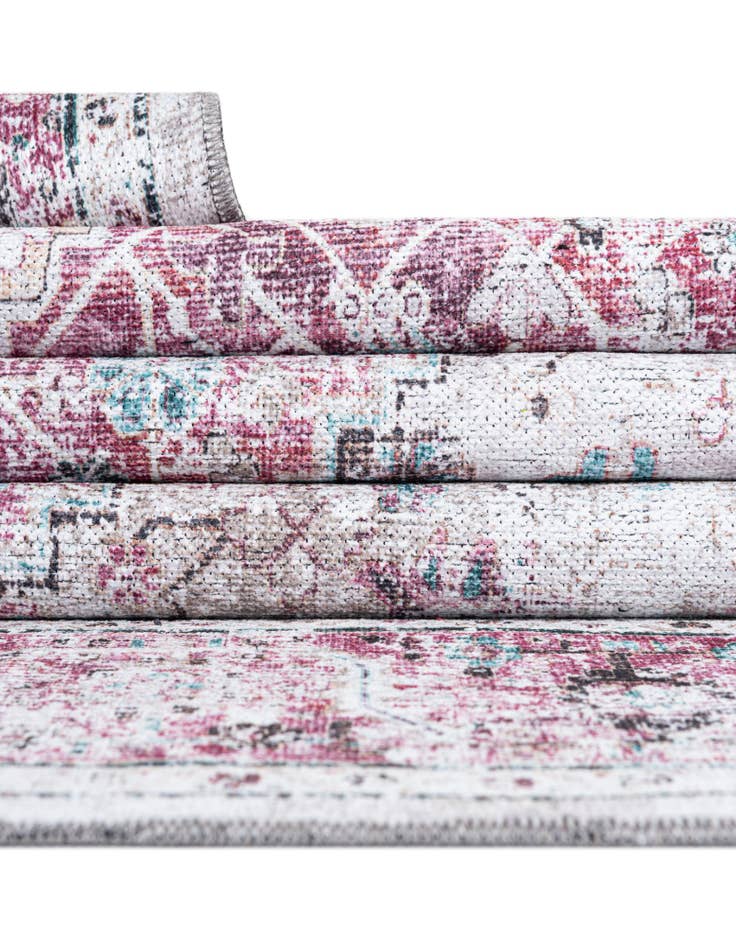 Detail image of  5' x 5'  Washable Yara Square Rug