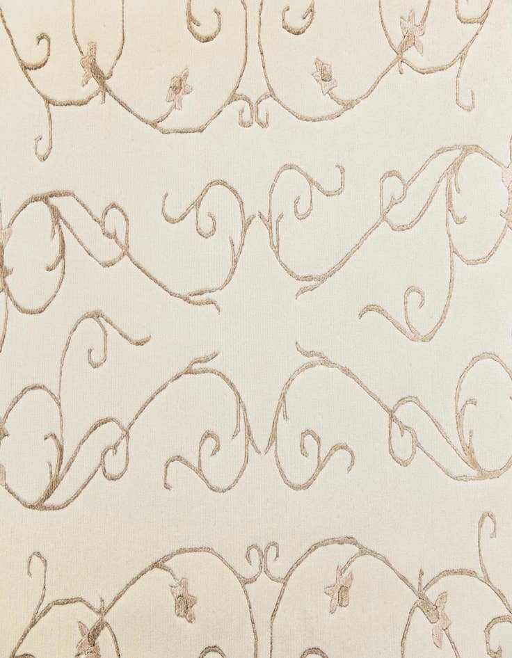 Detail image of  5' 7 x 7' 10  Hand Knotted Darya Wool Rug