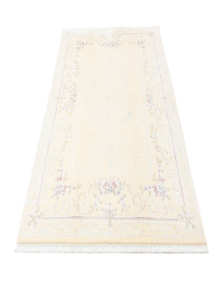 Detail image of  6' 2 x 8'  Hand Knotted Darya Wool Rug