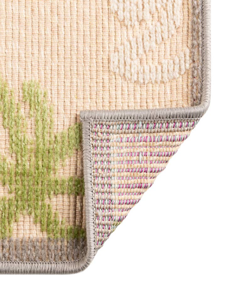 Detail image of  5' 3 x 7' 7  Washable  Indoor / Outdoor Rug