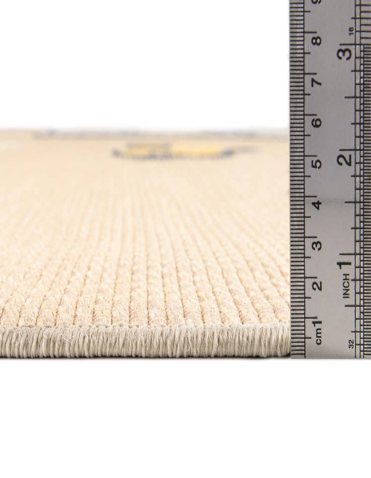 Detail image of  5' 3 x 7' 7  Washable  Indoor / Outdoor Rug