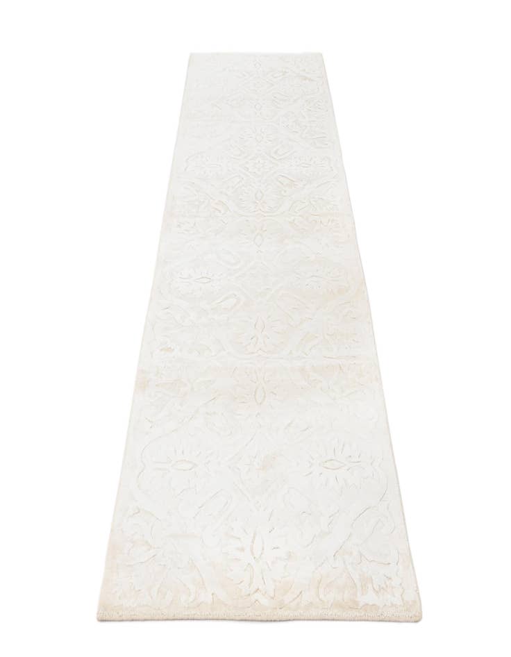 Detail image of  2' 8 x 9' 9  Hand Knotted Darya Wool Runner Rug