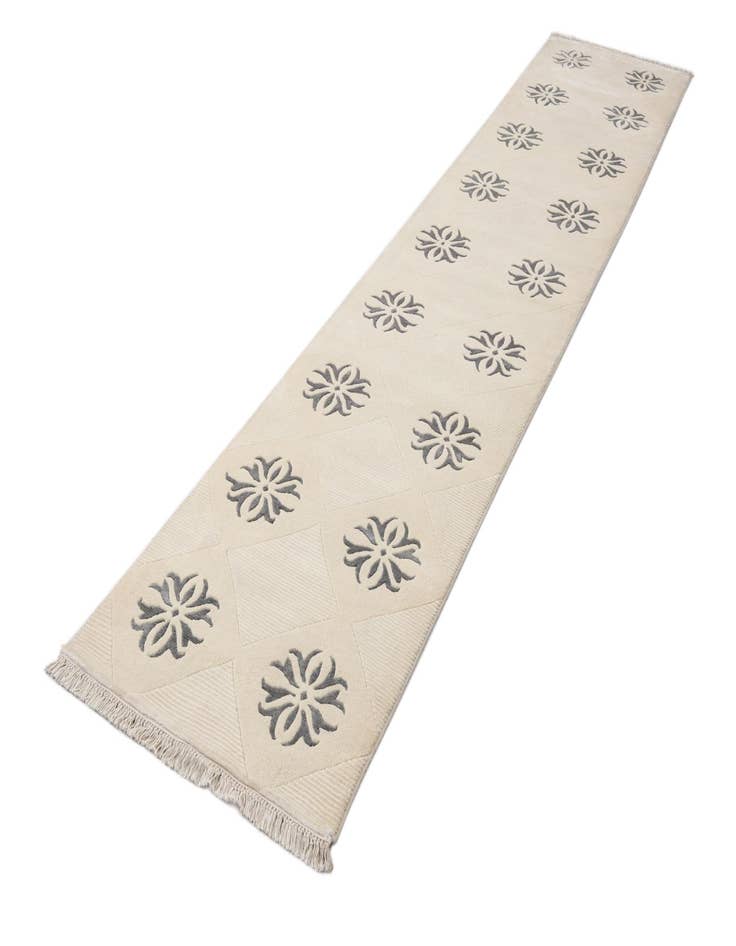 Detail image of  2' 7 x 13' 1  Hand Knotted Darya Wool Runner Rug