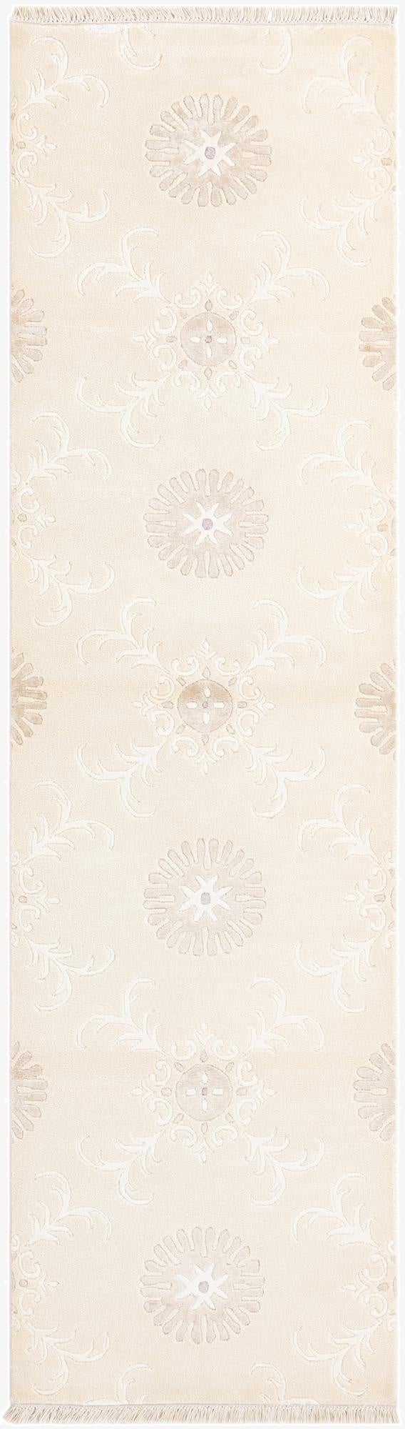  2' 7 x 9' 7  Hand Knotted Darya Wool Runner Rug