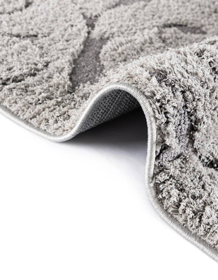 Detail image of  5' x 8' Botanical Shag Rug