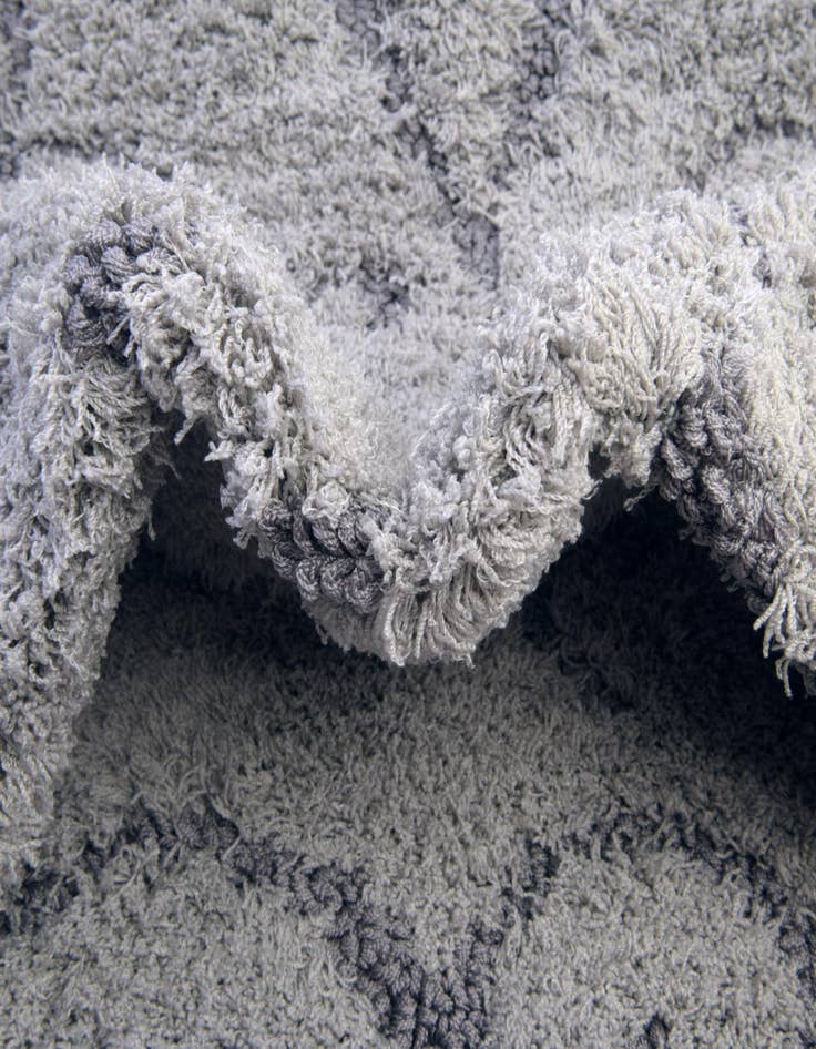 Detail image of  5' x 8' Botanical Shag Rug