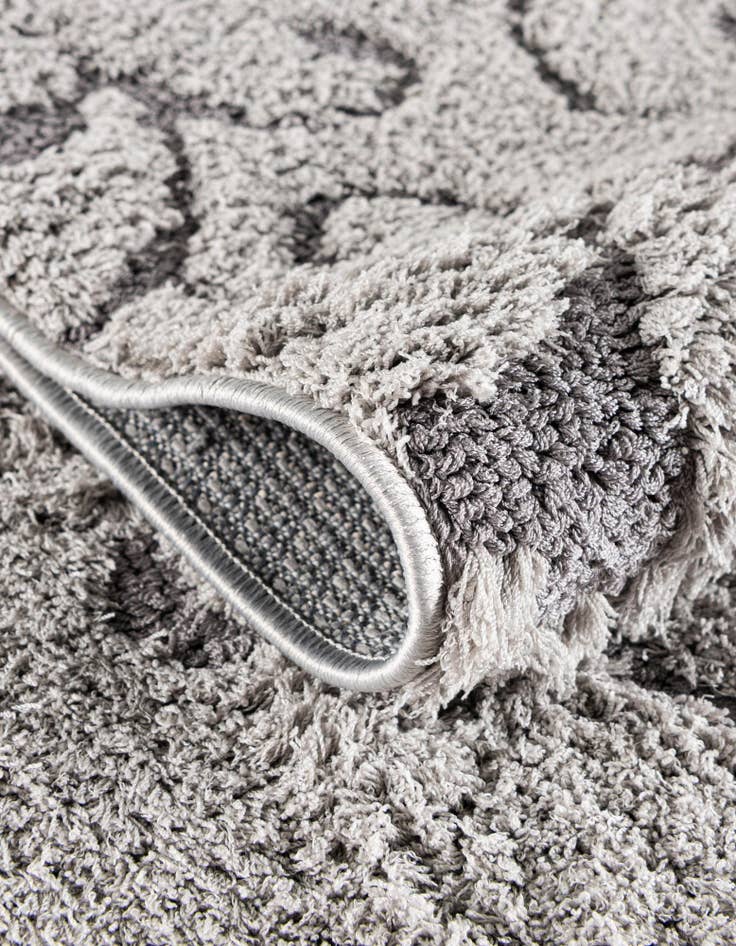 Detail image of  5' x 8' Botanical Shag Rug