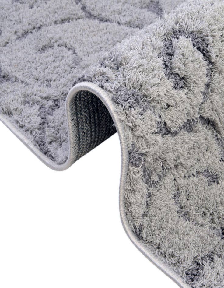 Detail image of  5' x 8' Botanical Shag Rug