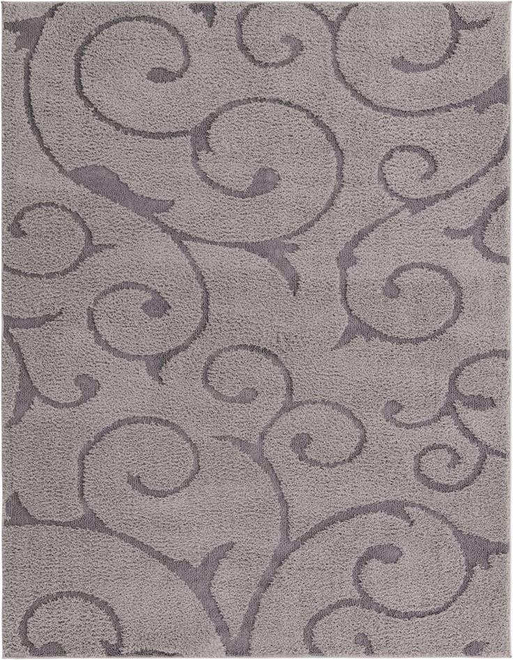 Detail image of 5' x 8' Botanical Shag Rug