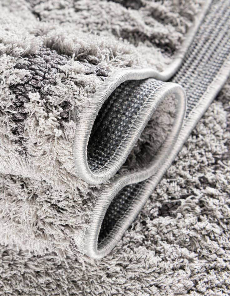 Detail image of  5' x 8' Botanical Shag Rug