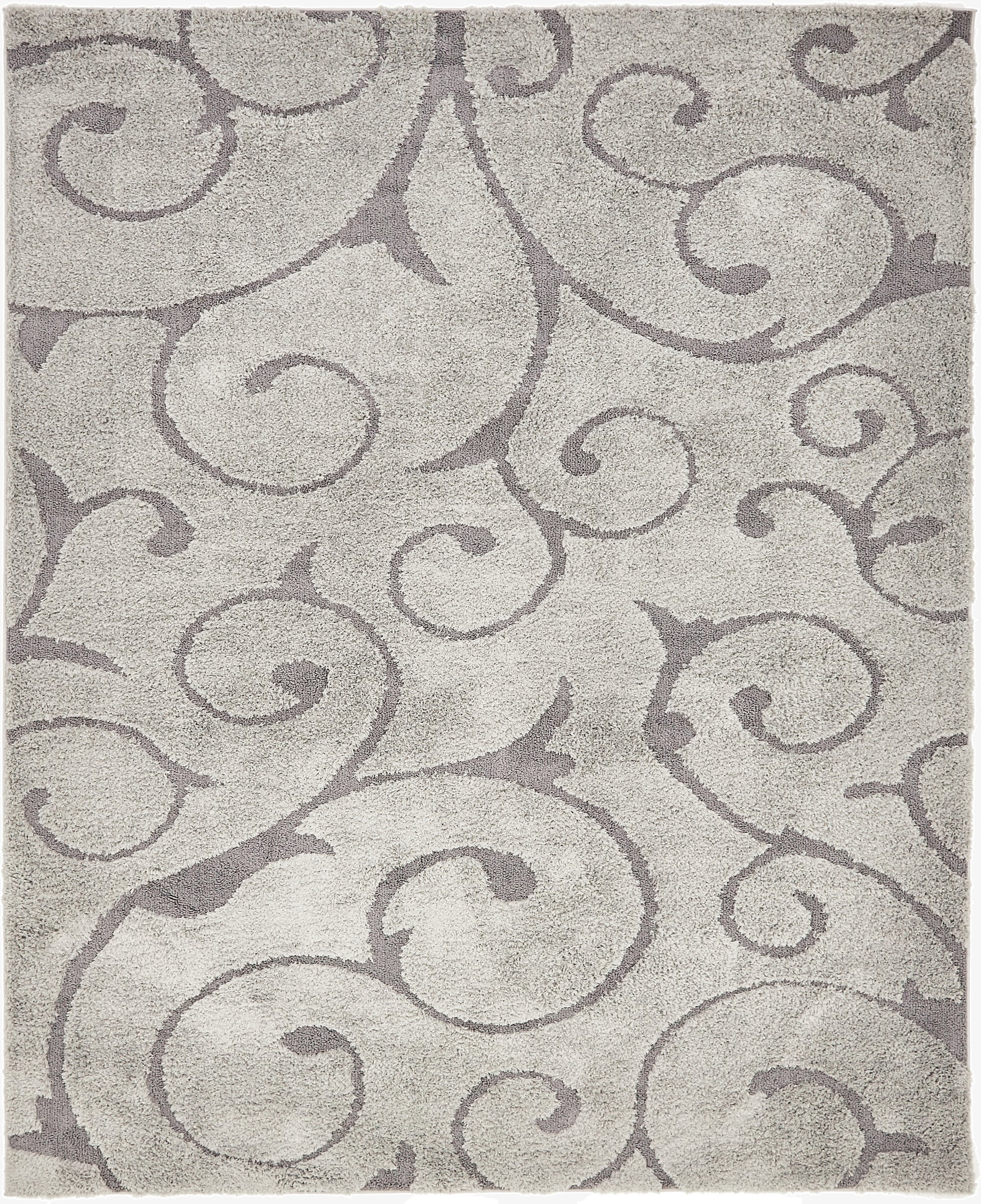  8' x 10' Botanical Shag Rug