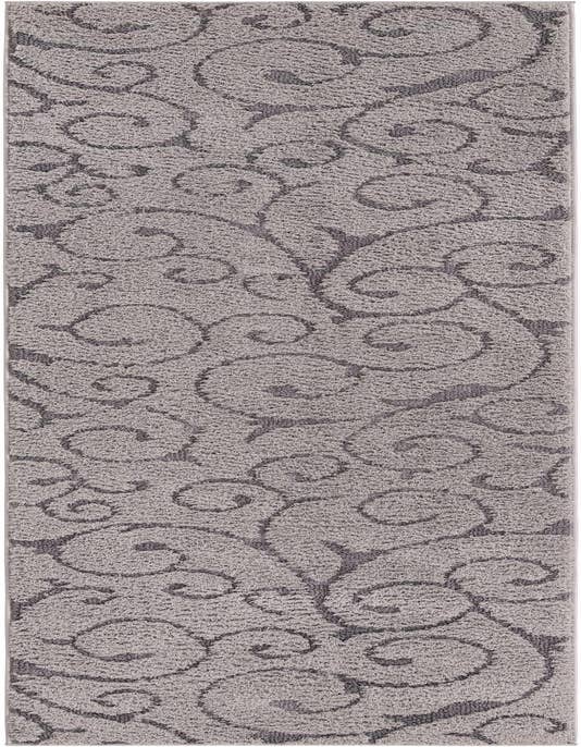 Detail image of  2' 7 x 10' Botanical Shag Runner Rug