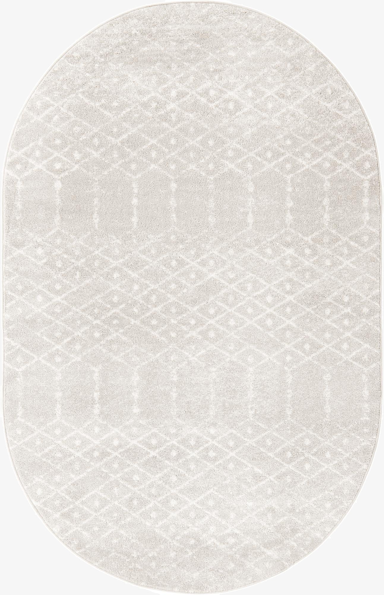  5' 3 x 8' Paxon Trellis Oval Rug