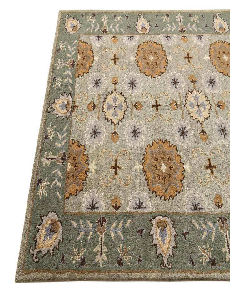 Detail image of  5' x 7' 11 Agra Rug