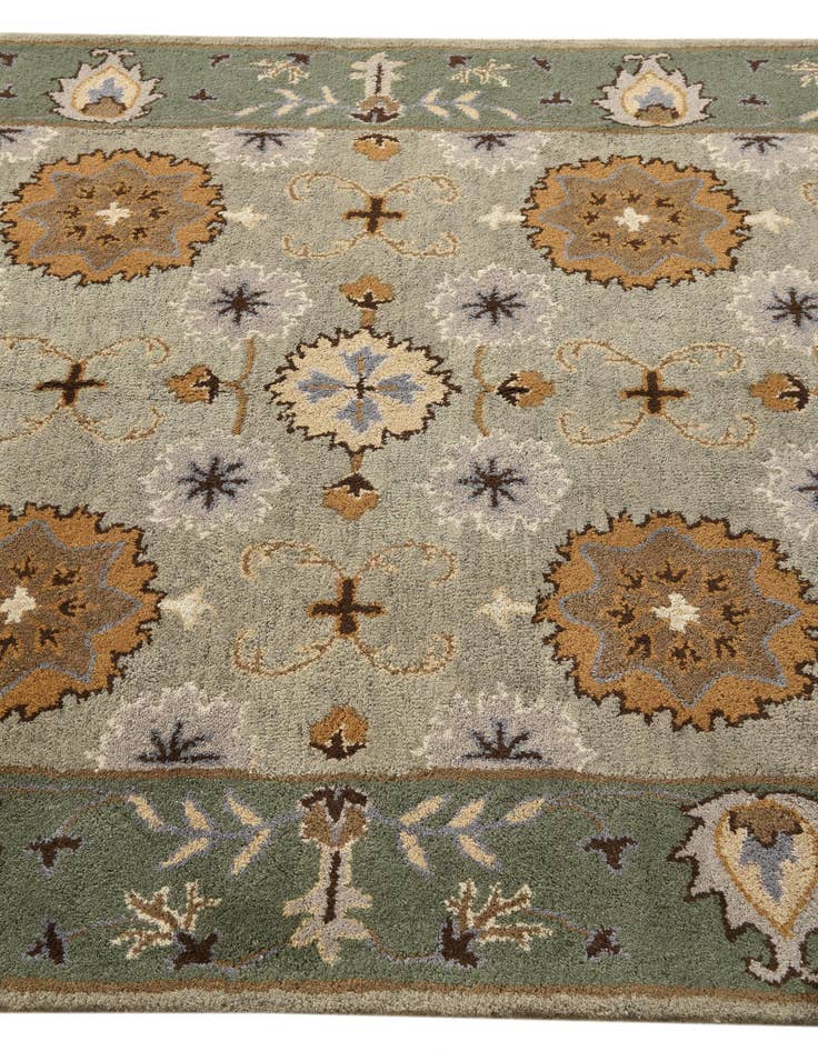 Detail image of  5' x 7' 11 Agra Rug