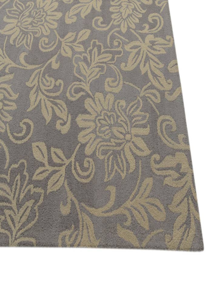 Detail image of  5' x 8' Agra Wool Rug