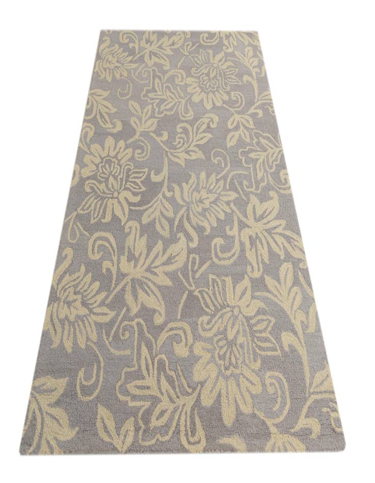 Detail image of  5' x 8' Agra Wool Rug