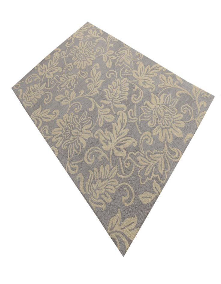 Detail image of  5' x 8' Agra Wool Rug