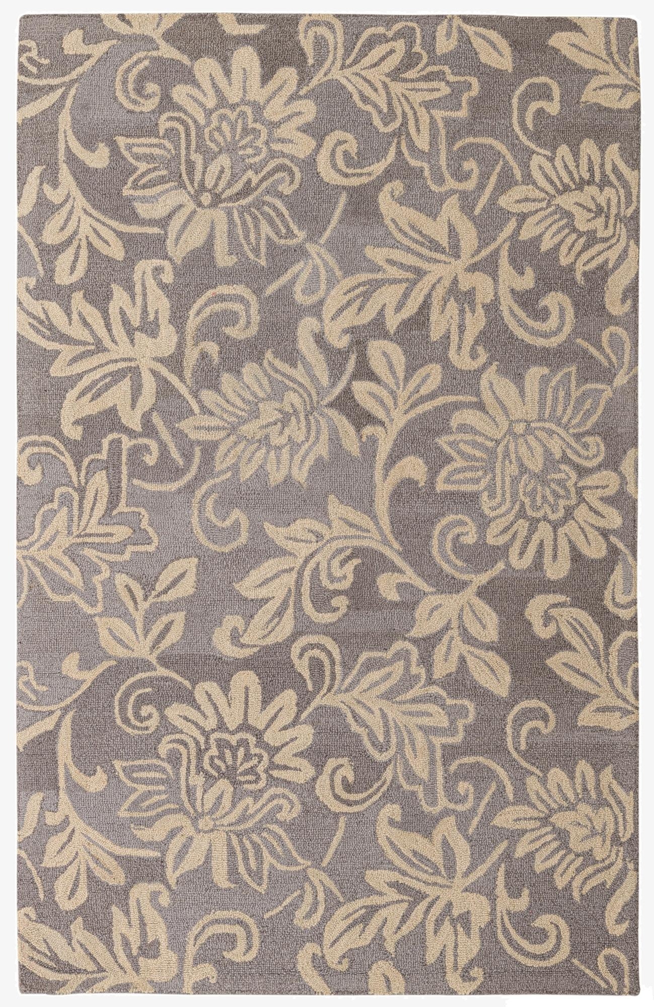  5' x 8' Agra Wool Rug