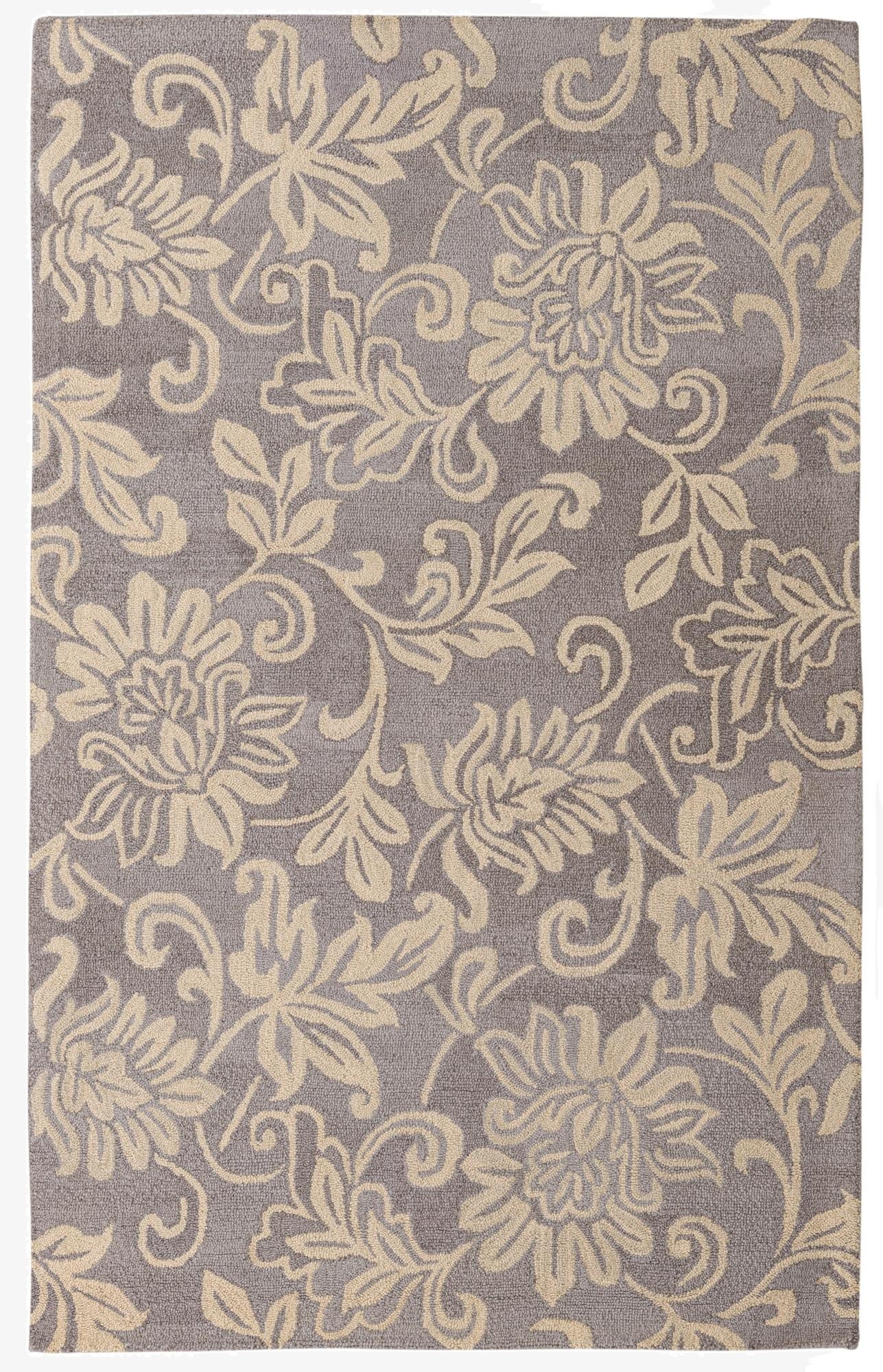  5' x 8' Agra Wool Rug