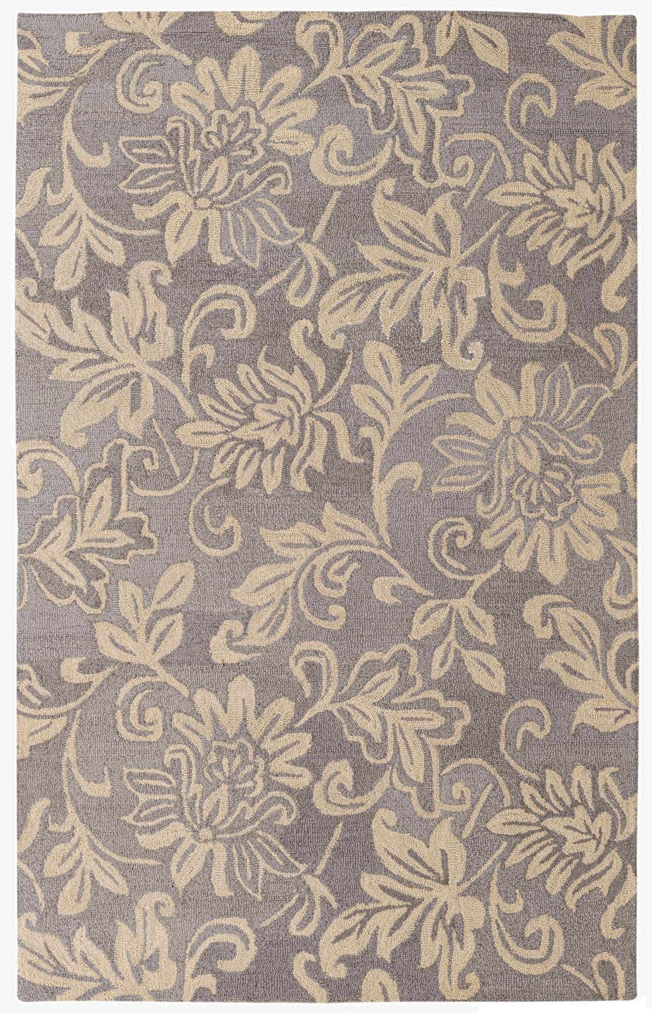  5' x 8' Agra Wool Rug