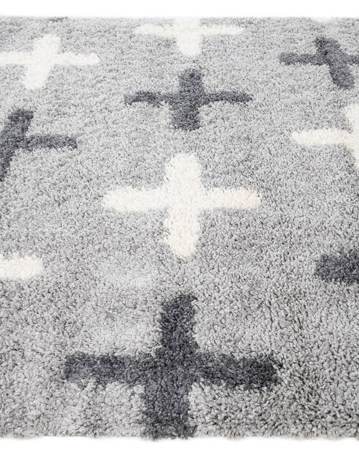 Detail image of 5' 3 x 7' 6 Athena Shag Rug