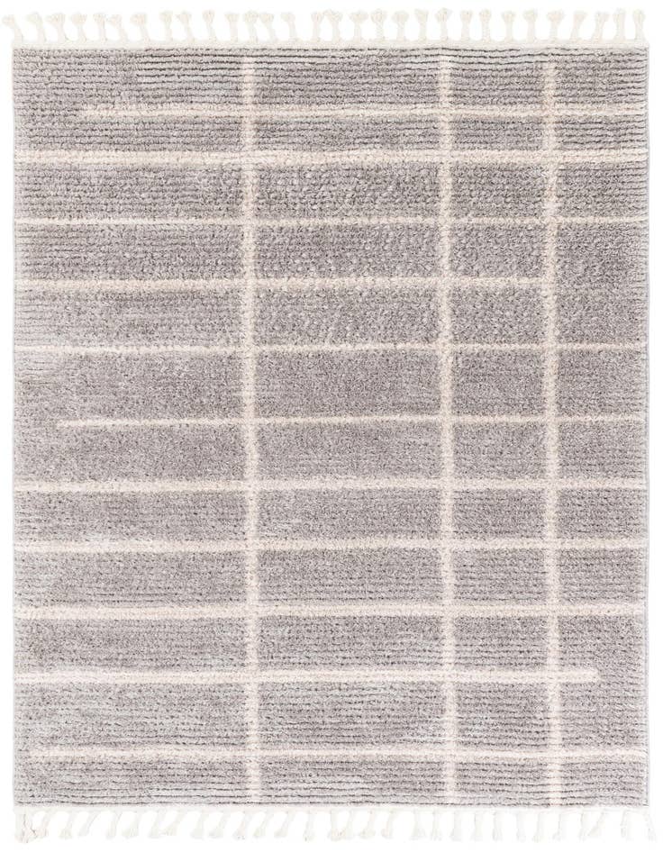 Detail image of  5' 3 x 7' 7 Athena Shag Rug