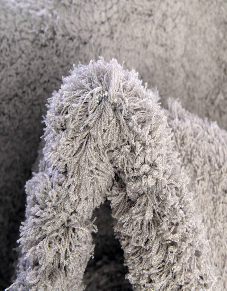 Detail image of  8' x 10' Botanical Shag Rug