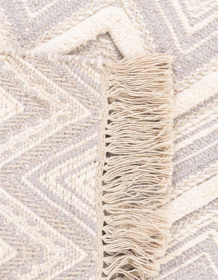 Detail image of  2' x 3'  Hand Braided Jute Rug