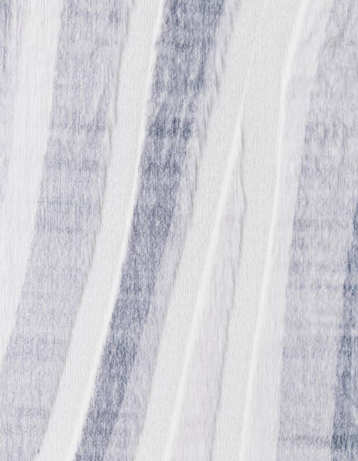 Detail image of  5' 1 x 6' 11 Carved Solid Rabbit Rug