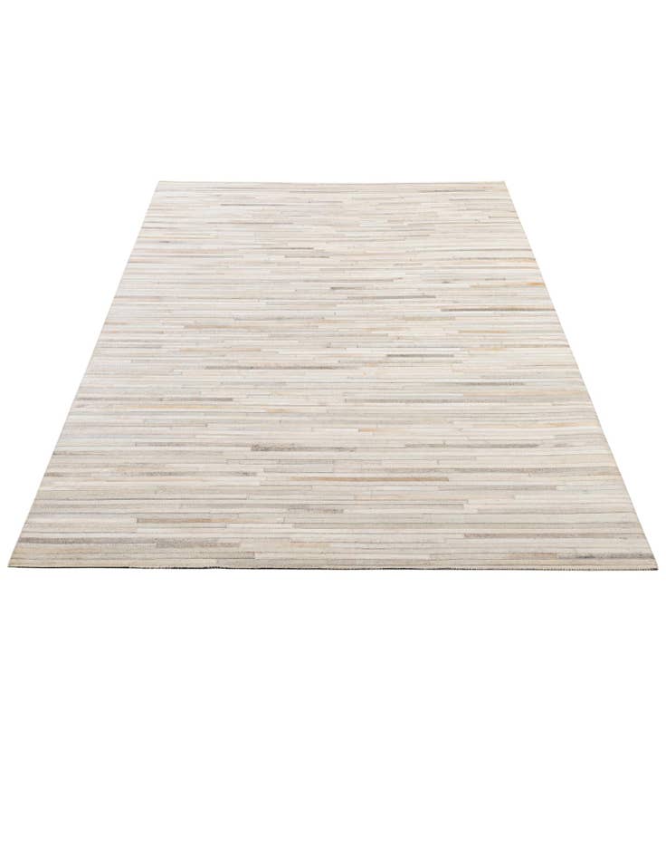 Detail image of  5' 1 x 8' 2 Cowhide - Patchwork Rug