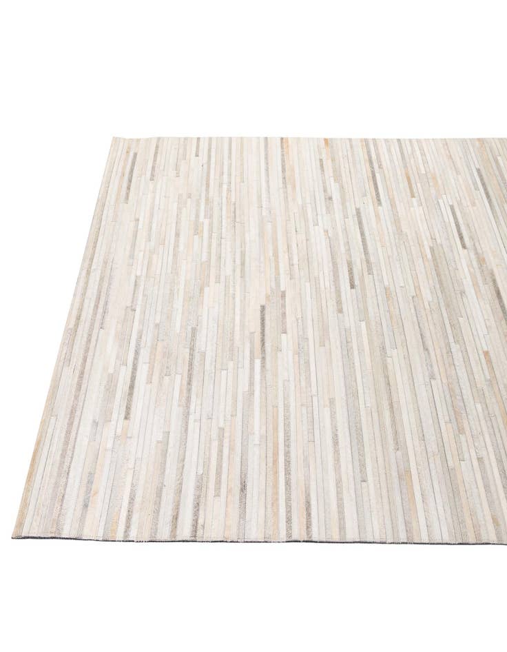 Detail image of  5' 1 x 8' 2 Cowhide - Patchwork Rug