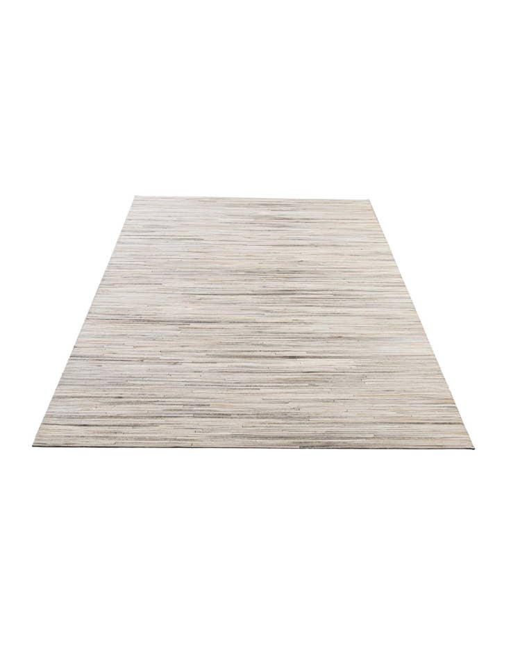 Detail image of  5' 1 x 8' 2 Cowhide - Patchwork Rug