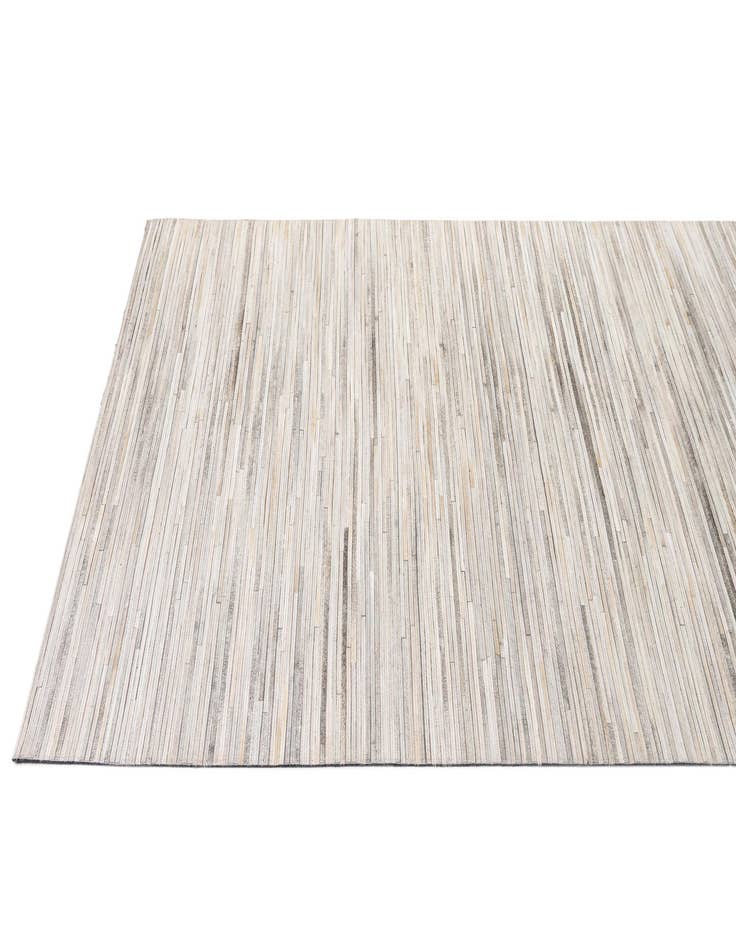 Detail image of  5' 1 x 8' 2 Cowhide - Patchwork Rug