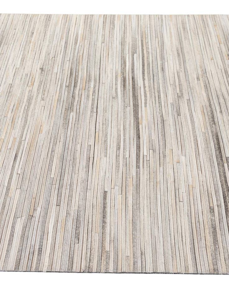 Detail image of  5' 1 x 8' 2 Cowhide - Patchwork Rug