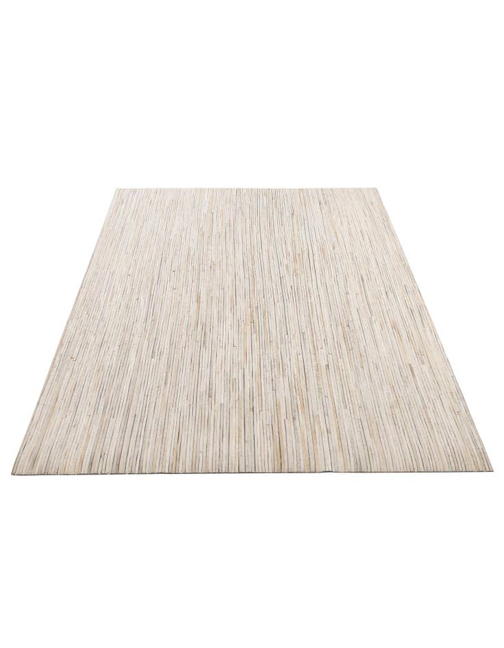 Detail image of  5' 2 x 7' 11 Cowhide - Patchwork Rug