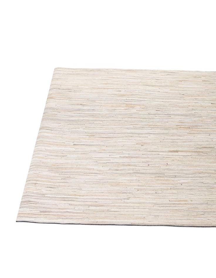 Detail image of  5' 2 x 7' 11 Cowhide - Patchwork Rug