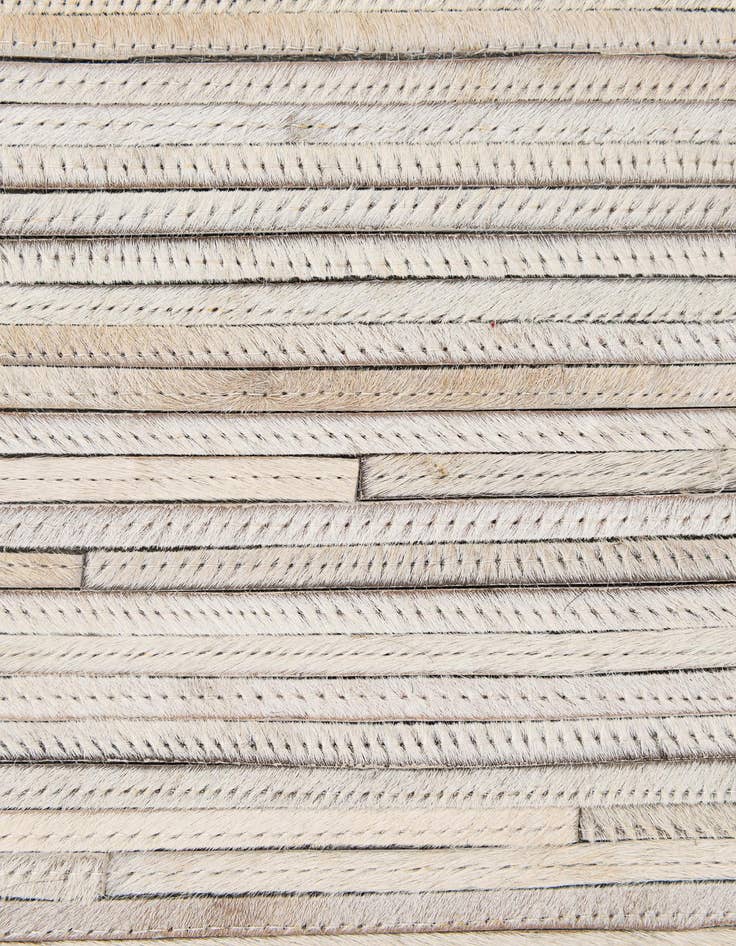 Detail image of  5' 2 x 7' 11 Cowhide - Patchwork Rug