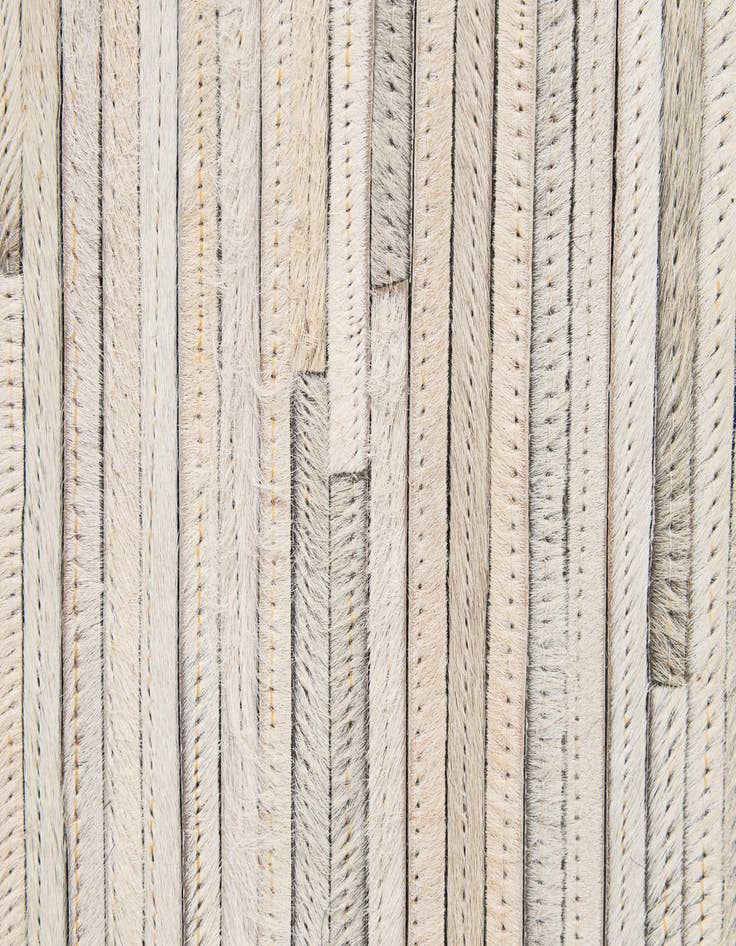 Detail image of  5' x 7' 11 Cowhide - Patchwork Rug