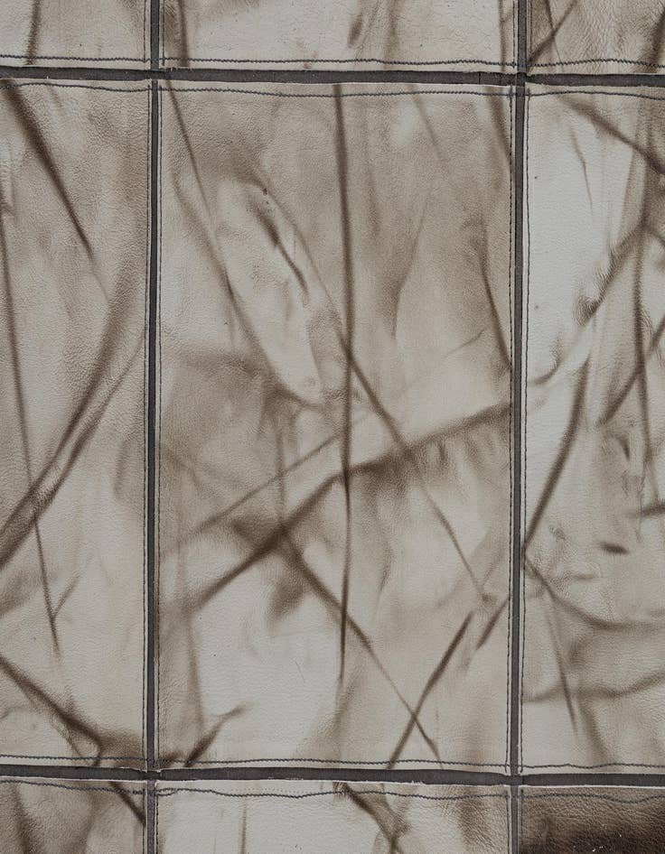 Detail image of  5' x 7' 11 Cowhide - Patchwork Rug