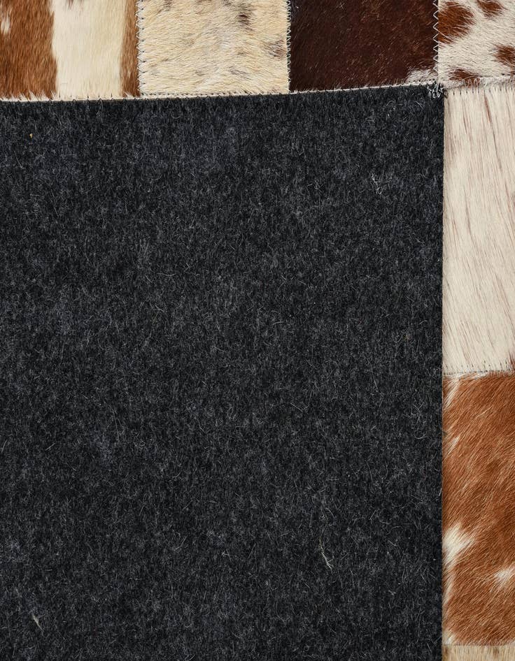 Detail image of  8' x 10' Cowhide Leather Rug