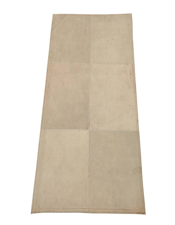 Detail image of  2' x 3' Cowhide Leather Rug