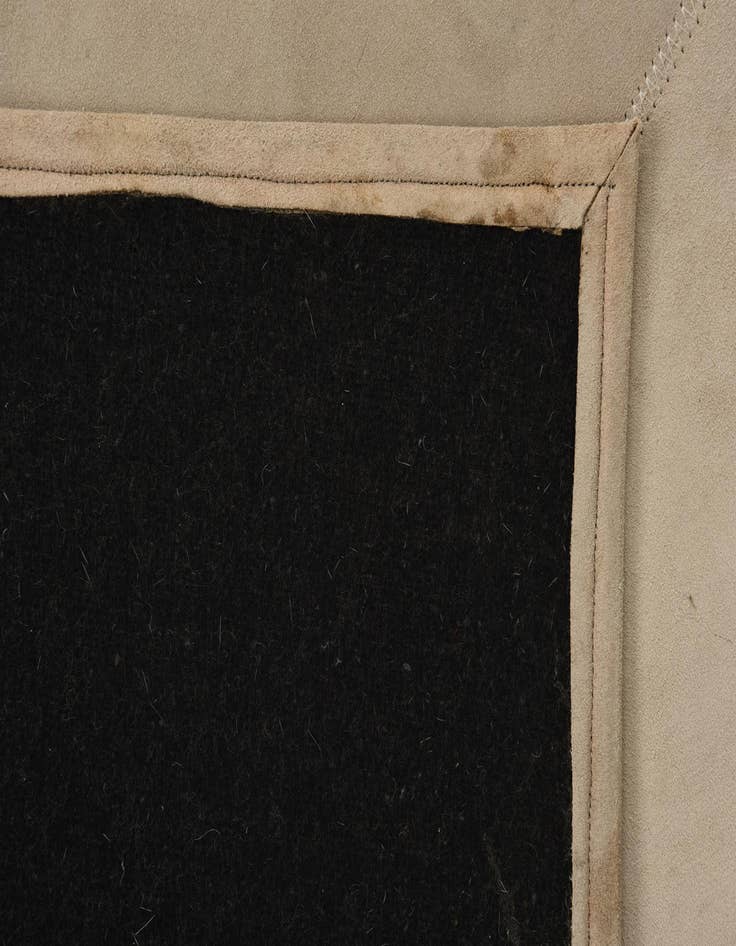 Detail image of  2' x 3' Cowhide Leather Rug