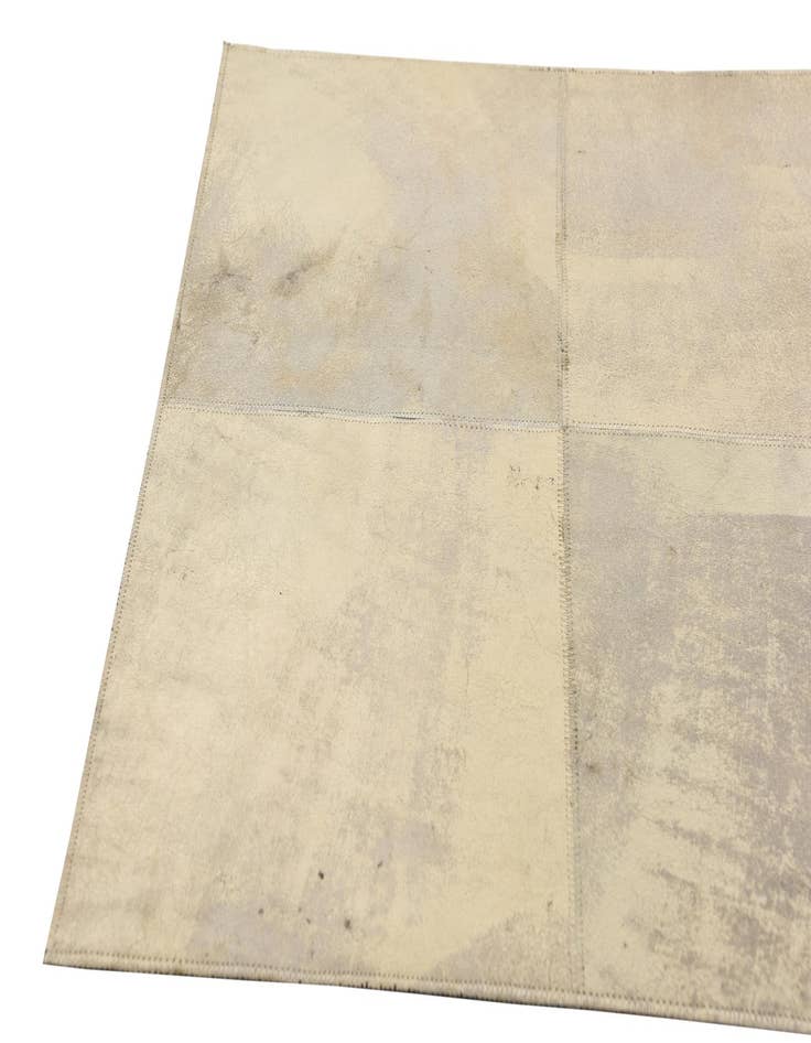 Detail image of  2' x 3' Cowhide Leather Rug