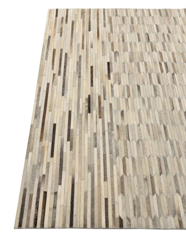 Detail image of  5' 1 x 8' 2 Cowhide Rug