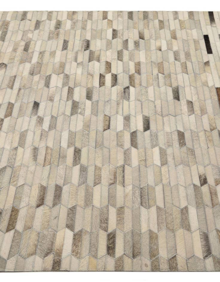 Detail image of  5' 1 x 8' 2 Cowhide Rug